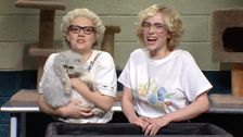 Kate McKinnon And Billie Eilish Drop Purr-fect Cat Puns On ‘SNL’